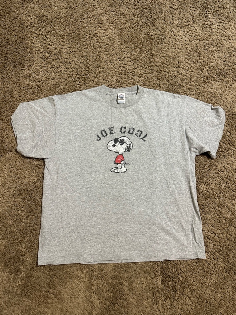 Vintage Snoopy “Joe cool” shirt 00s size xl